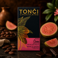 12x30g TONČI 70% Dark Chocolate with Guava Pâte de Fruit | Single-Origin Tobago Chocolate